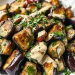 Aubergines rôties méditerranéennes
