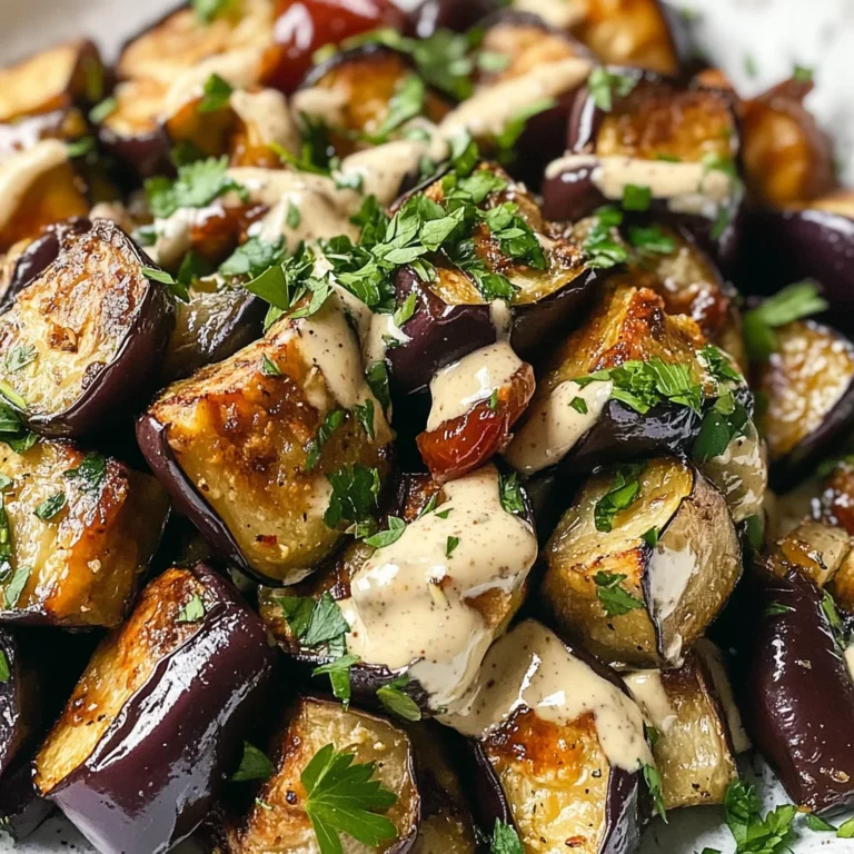 Aubergines rôties méditerranéennes