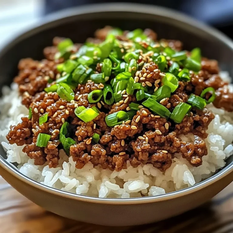 Boeuf Haché Coréen