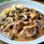 Bœuf Stroganoff au Cookeo