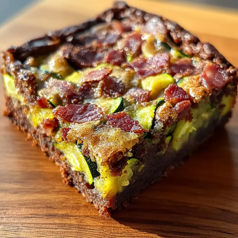 Brownie salé original et gourmand