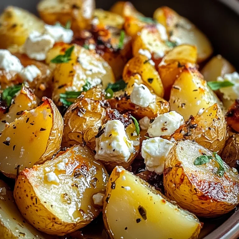 Délicieuses pommes de terre rôties