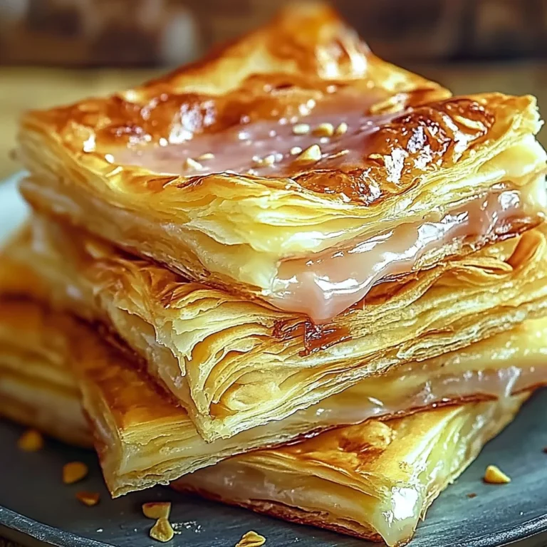 Feuilleté croustillant facile