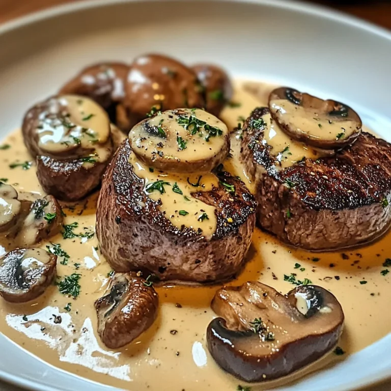 Filet Mignon Crémeux au Boursin