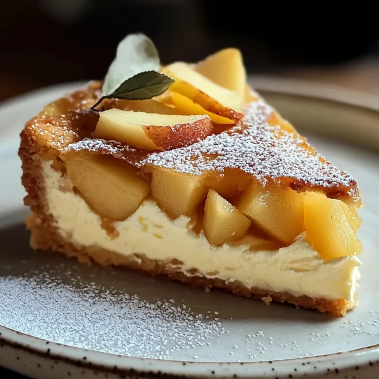 Fondant Moelleux aux Pommes et Mascarpone