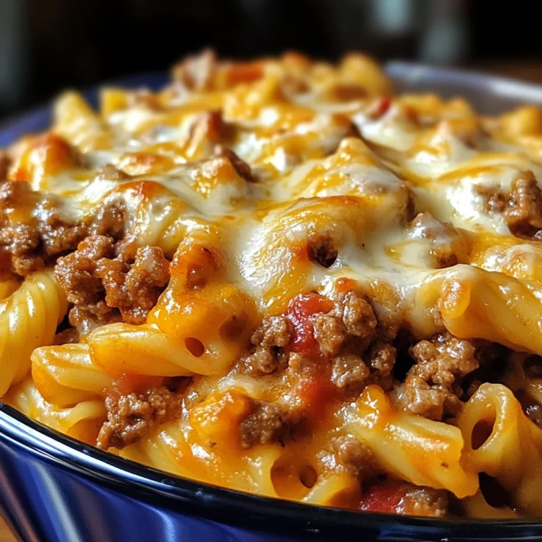 Gratin Pâtes Bœuf
