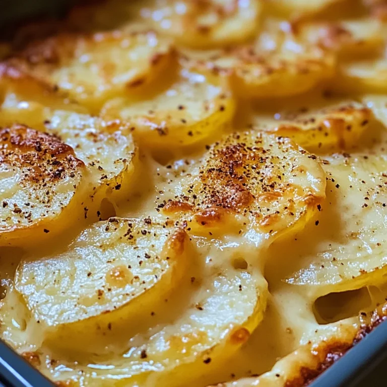 Gratin de pommes de terre crémeux