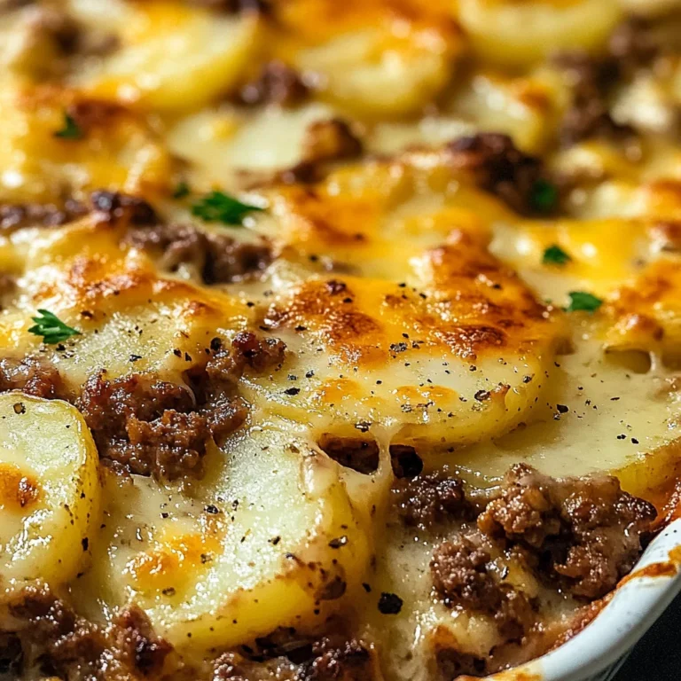 Gratin réconfortant et savoureux