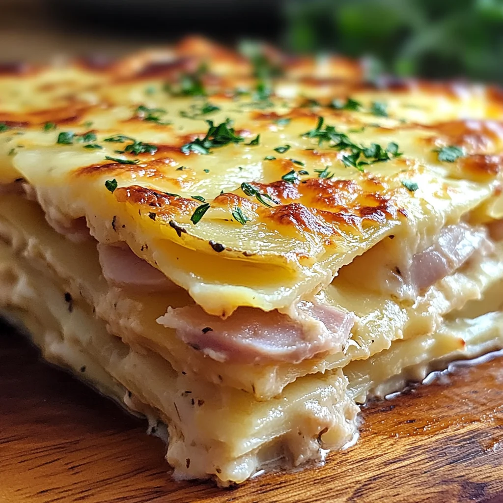 Lasagnes de Pommes de Terre Gourmandes