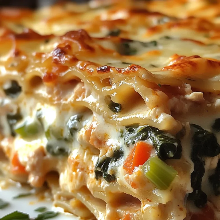 Lasagnes familiales aux légumes et poulet