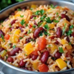 Riz Cajun aux Haricots Rouges