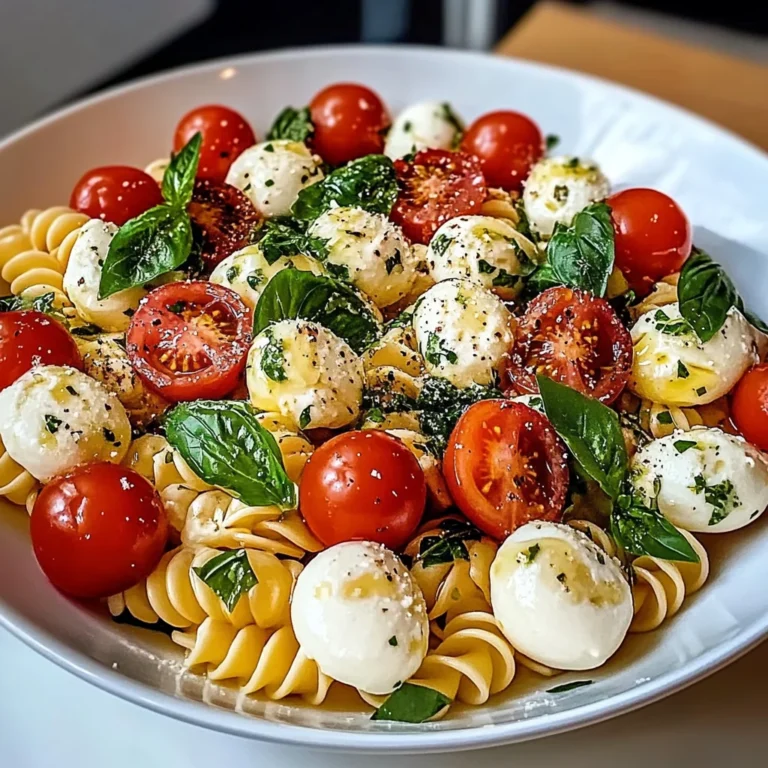 Salade Caprese Crémeuse