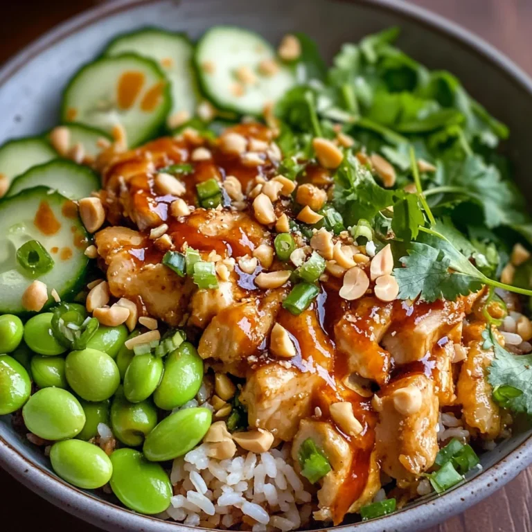 Salade Satay Croquante et Épicée