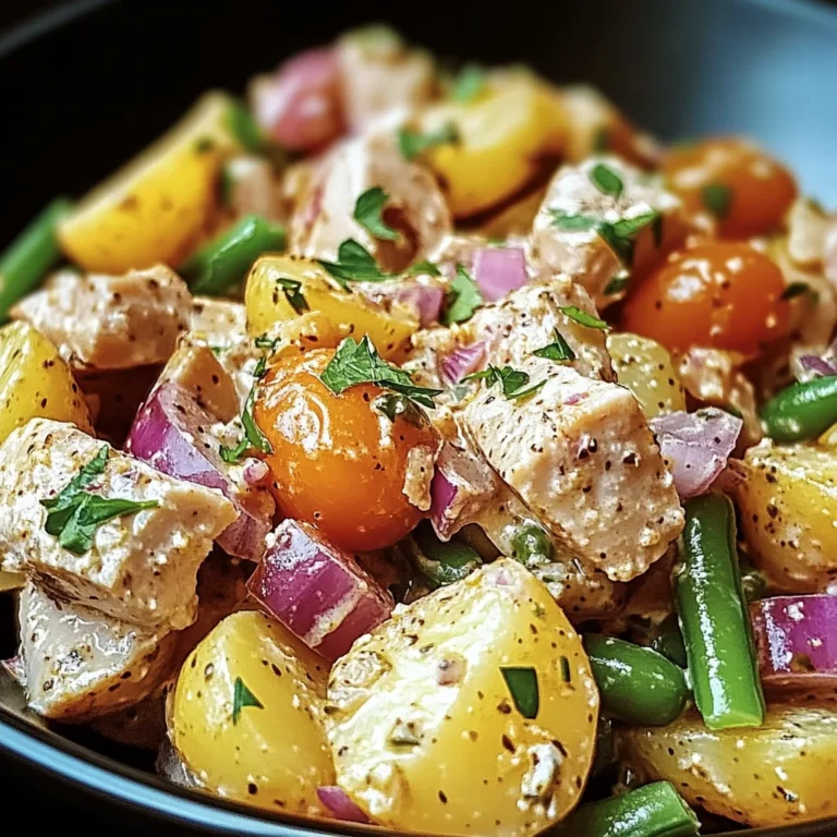 Salade de Pommes de Terre au Thon