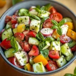 Salade d'été légère et fraîche