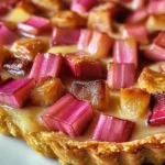 Tarte rhubarbe facile rapide