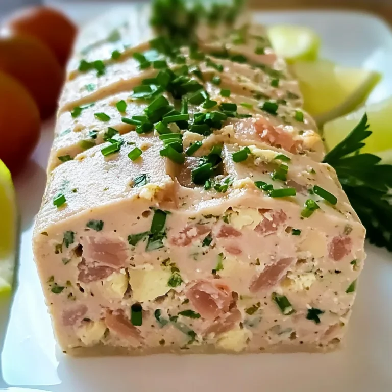 Terrine de thon simple et savoureuse