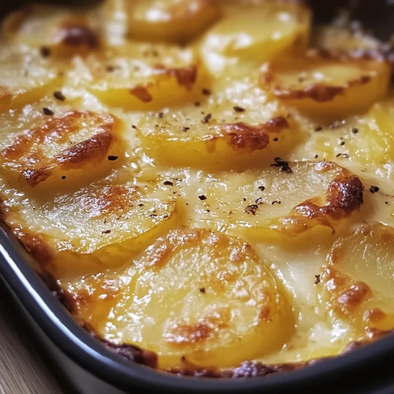 Gratin fondant de pommes de terre