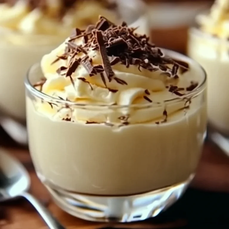 Mousse au Chocolat Blanc et Mascarpone