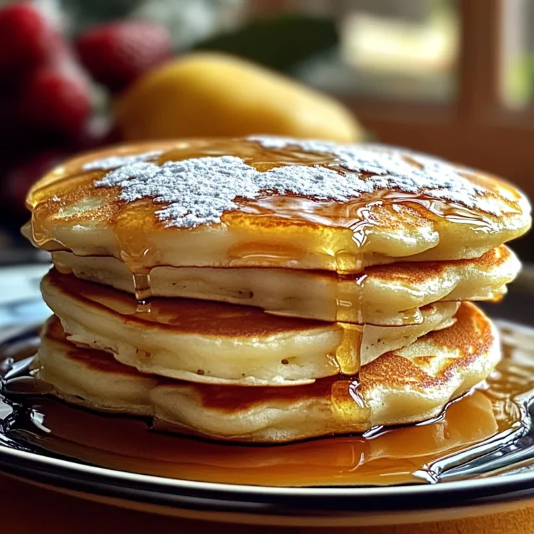 Pancakes au Yaourt Moelleux et Aériens