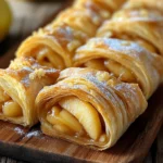 Roulés Feuilletés aux Pommes en 10 Minutes